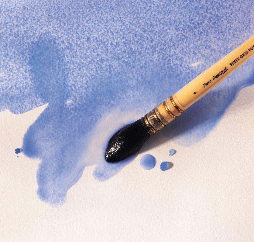 这样的水彩画笔我想来一打