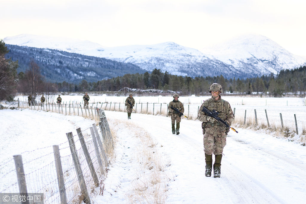 北约军事演习将在挪威举行 31国军队4万士兵参加