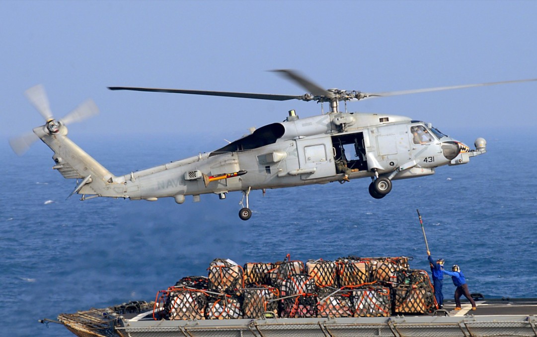 为海而生的"海鹰",历经实战的洗礼,sh60武装直升机有多强