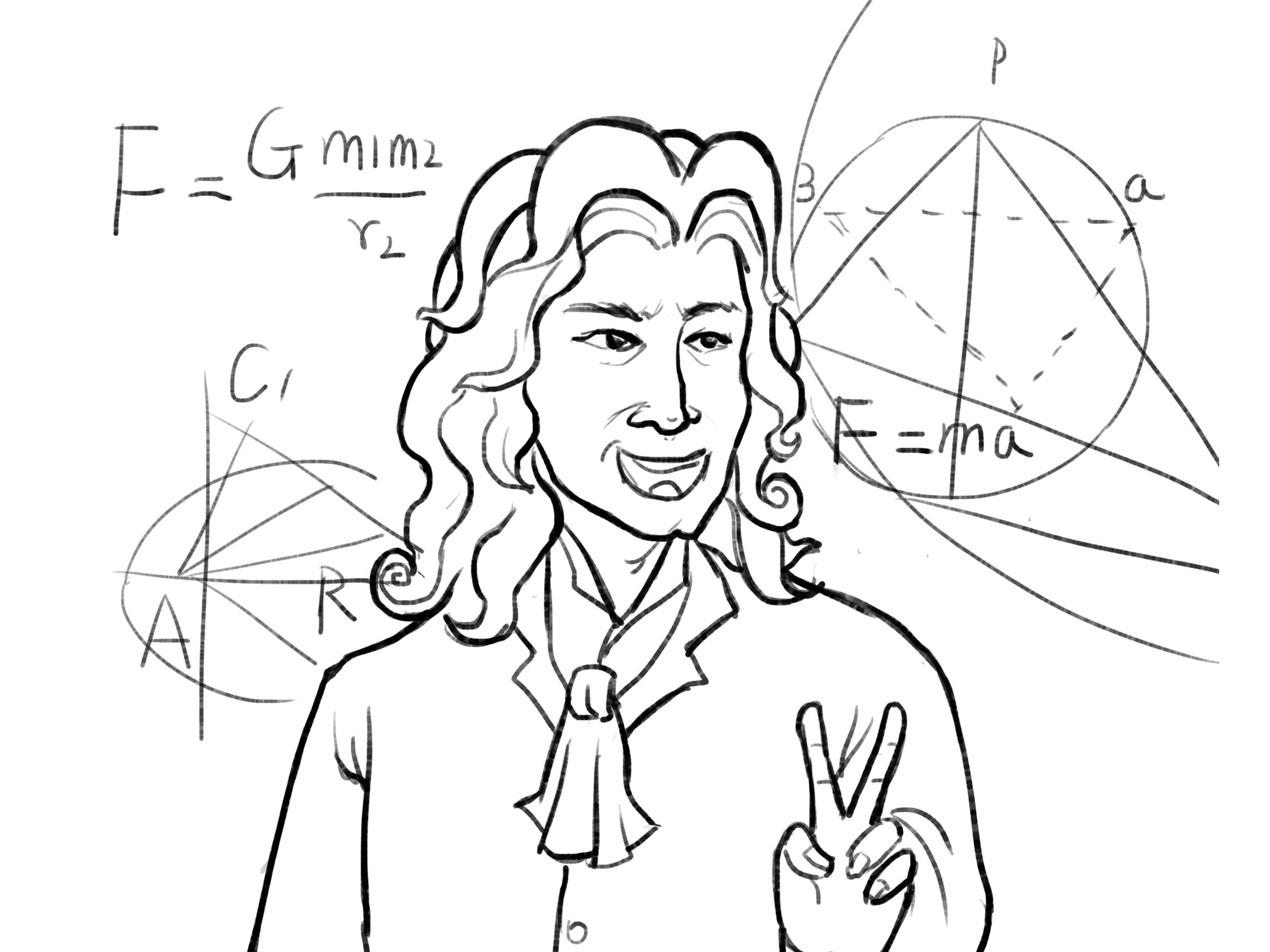 牛顿与苹果的相遇,铺就了他的仕途之路