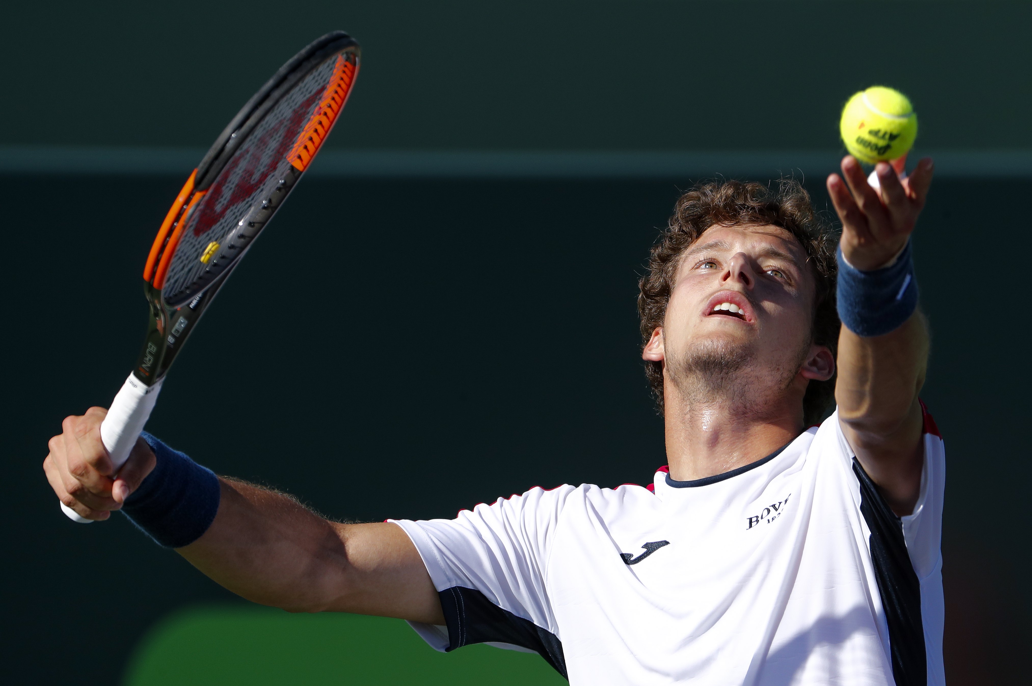 网球——迈阿密公开赛:布斯塔晋级四强(8)