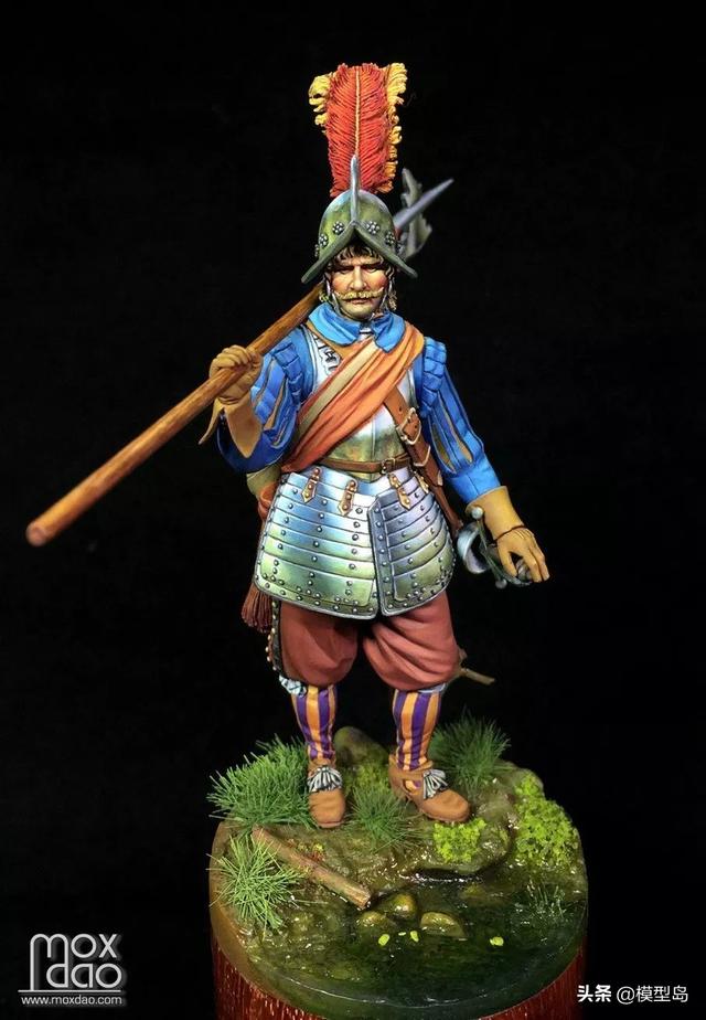 17世纪欧洲斧枪兵|兵人&胸像