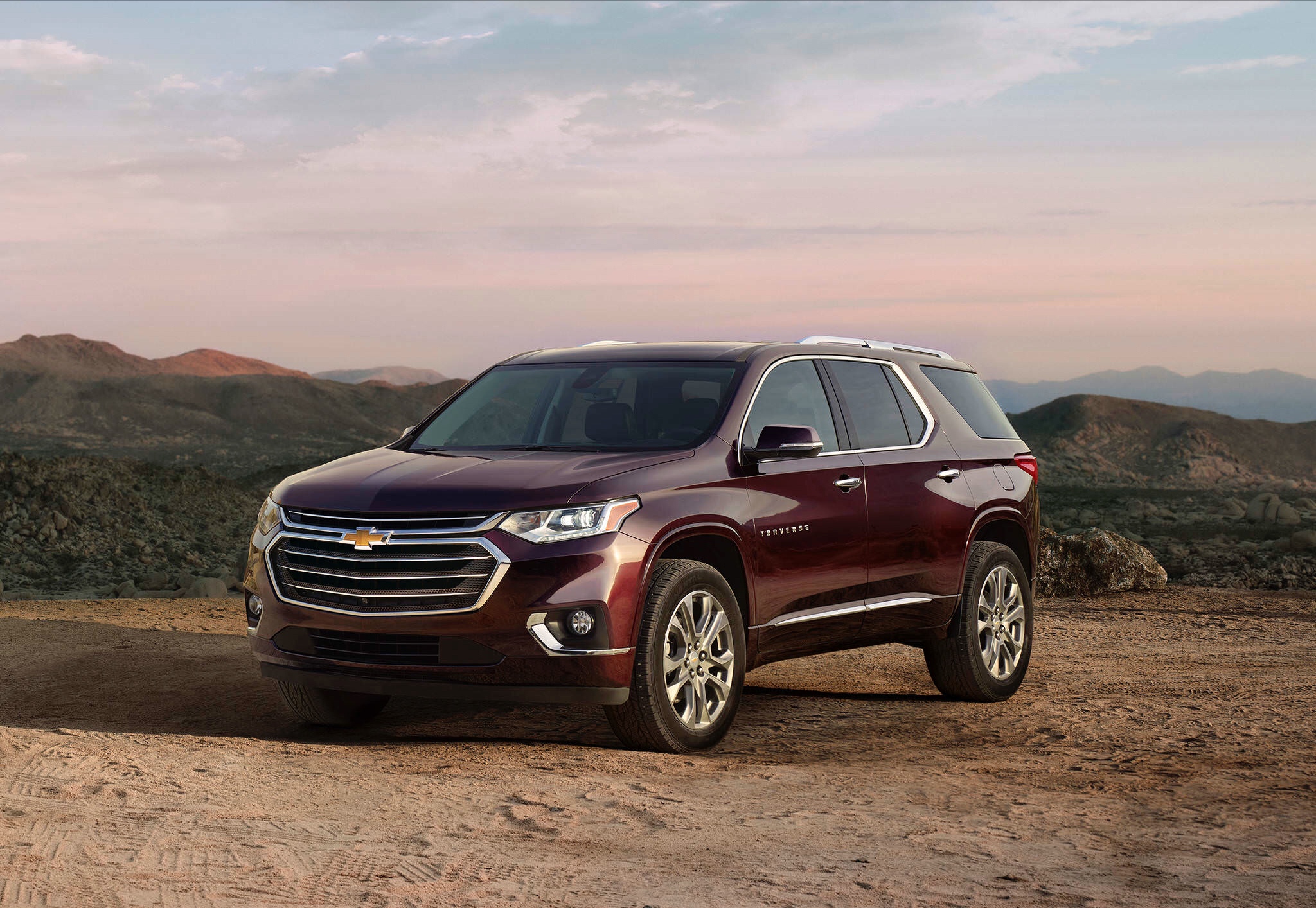 国庆一家人游玩的7座suv,雪佛兰traverse