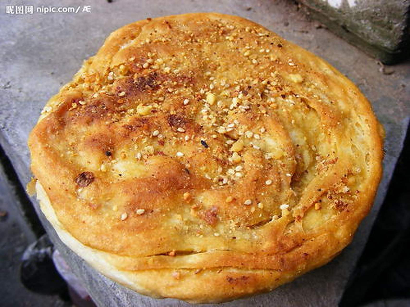 城市身边事#【兰州美食】兰州烧饼,州出产的烧饼.