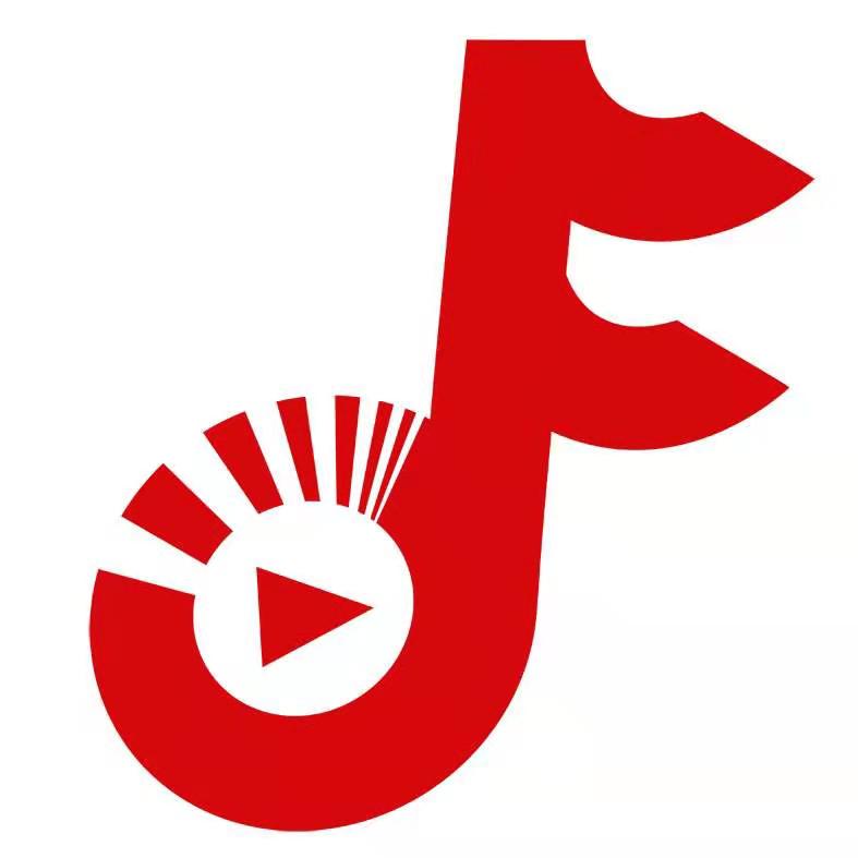 红色抖音logo大图图片