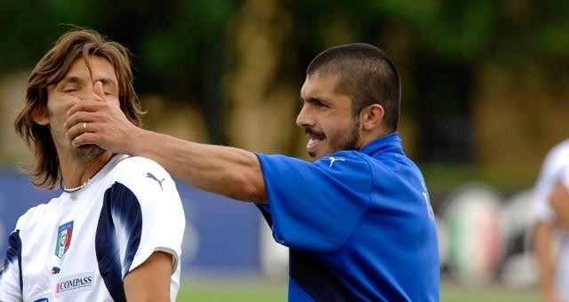 皮尔洛力挺加图索!为了红黑,"屠夫"已倾其所能!