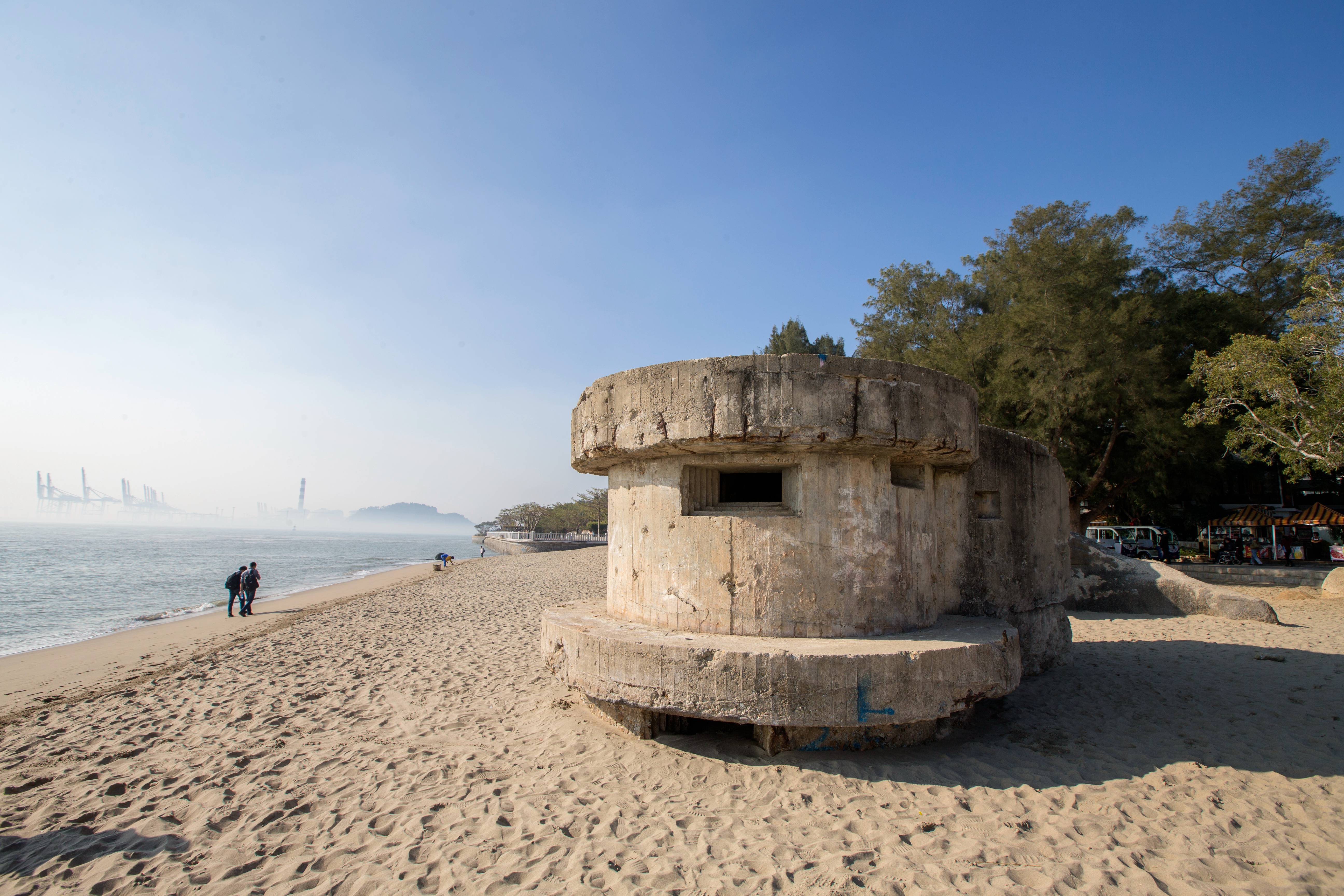 距台湾仅四公里的一座岛屿,岛上建有军用碉堡,现在成旅游旺地