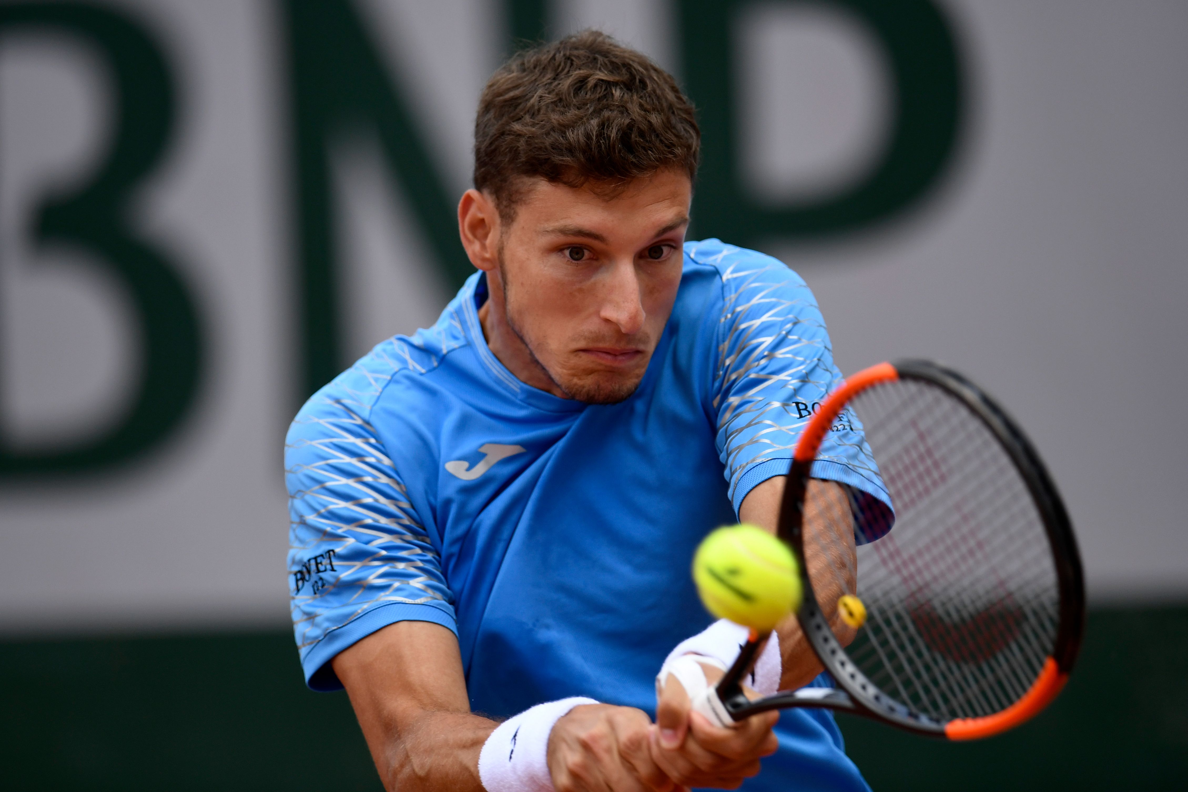 网球——法网:布斯塔晋级(13)