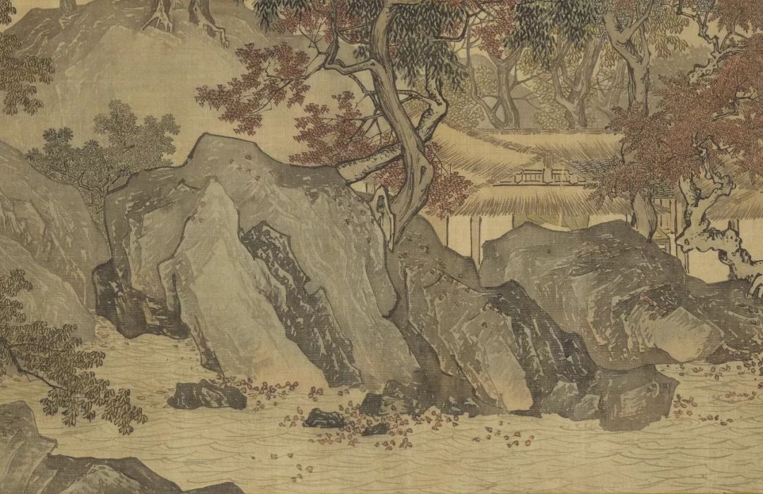 明 唐寅 溪山渔隐图卷 高清欣赏——台北故宫国宝级藏品