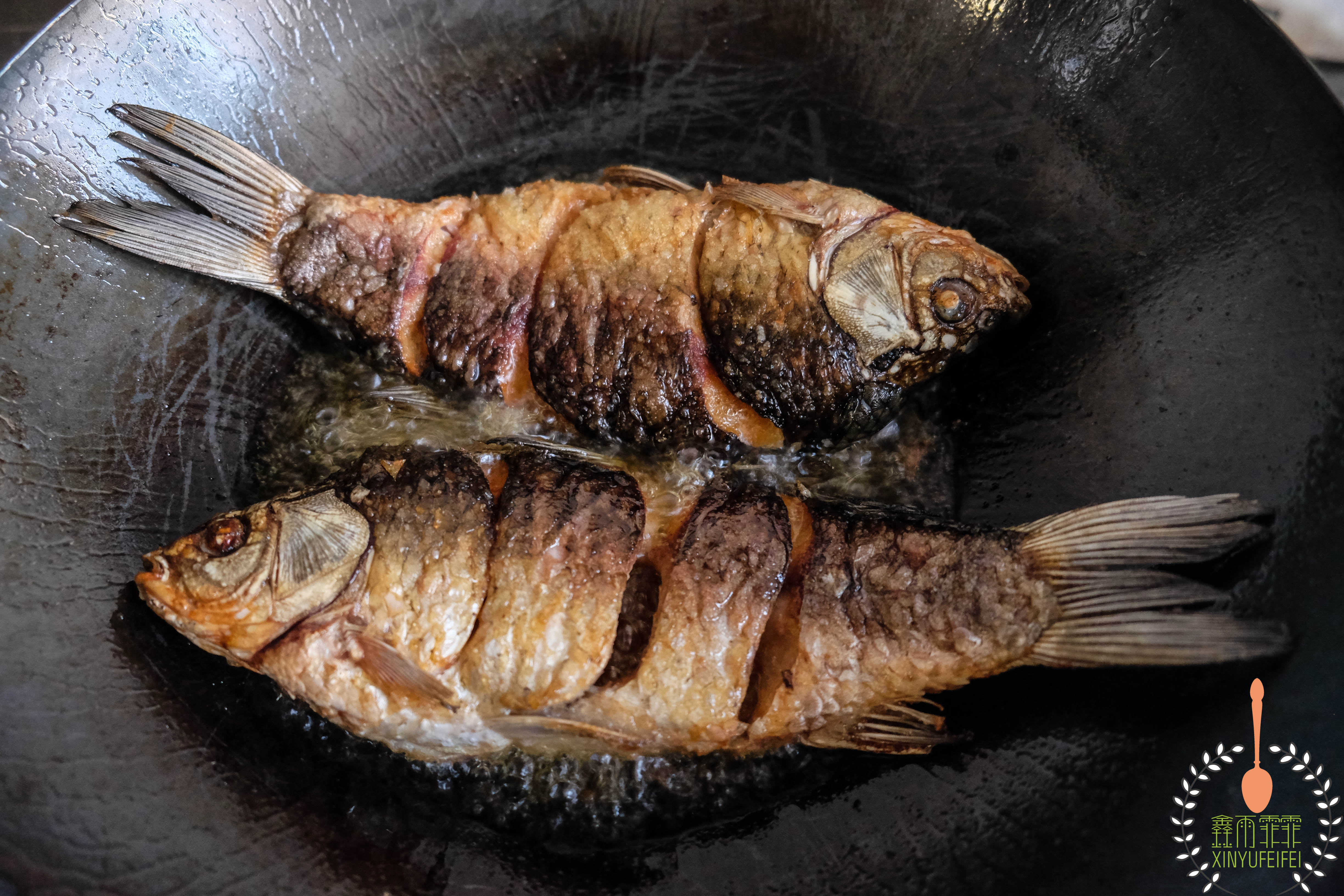 鯽魚刺多不好吃,像我這樣做實在太絕了,連刺一塊全吃光