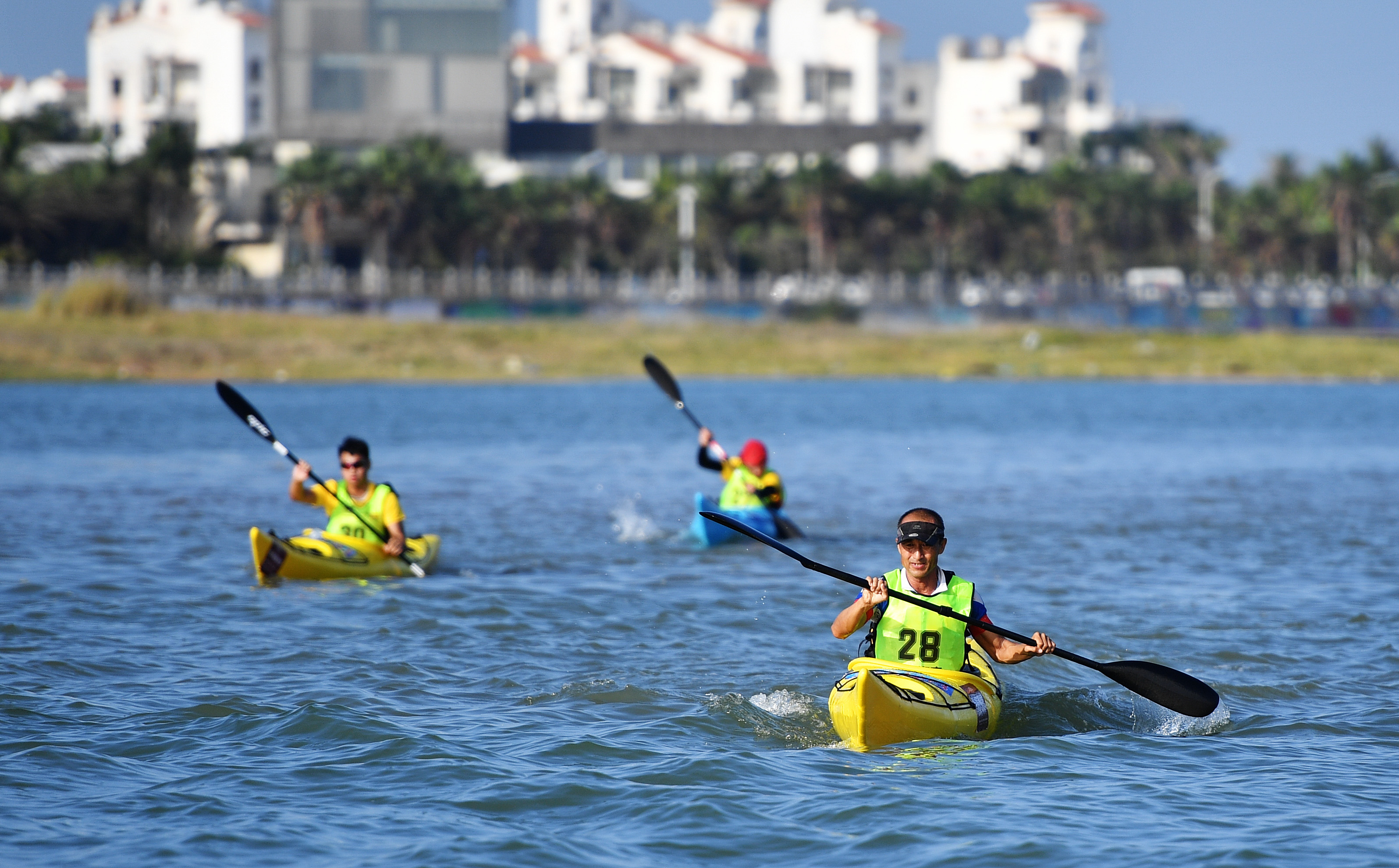 皮划艇——环海南岛巡回赛开赛