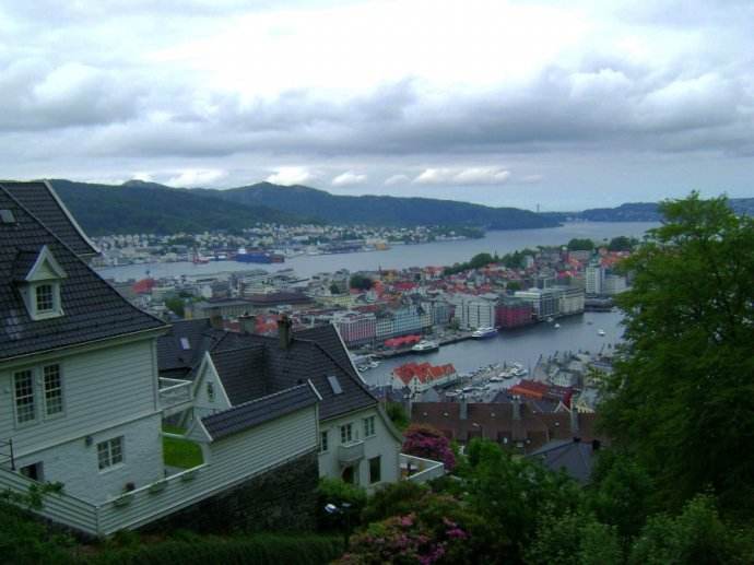 漫步北欧风情布吕根古城,品味中世纪挪威人民的生活