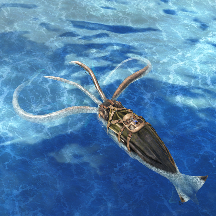方舟:谁才是真正的深海霸主,托斯特巨鱿能踩着沧龙上位吗