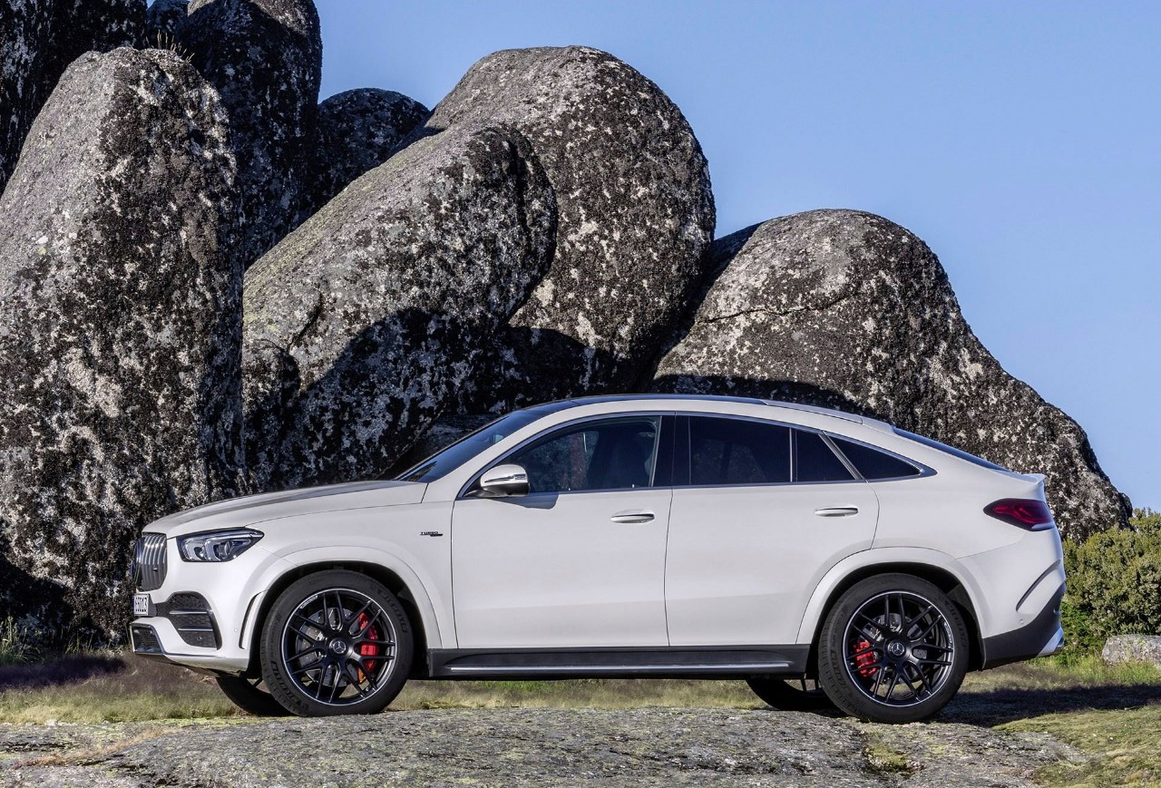 全新奔驰gle coupe官图发布,一副吃定宝马x6的样子,可真够酷