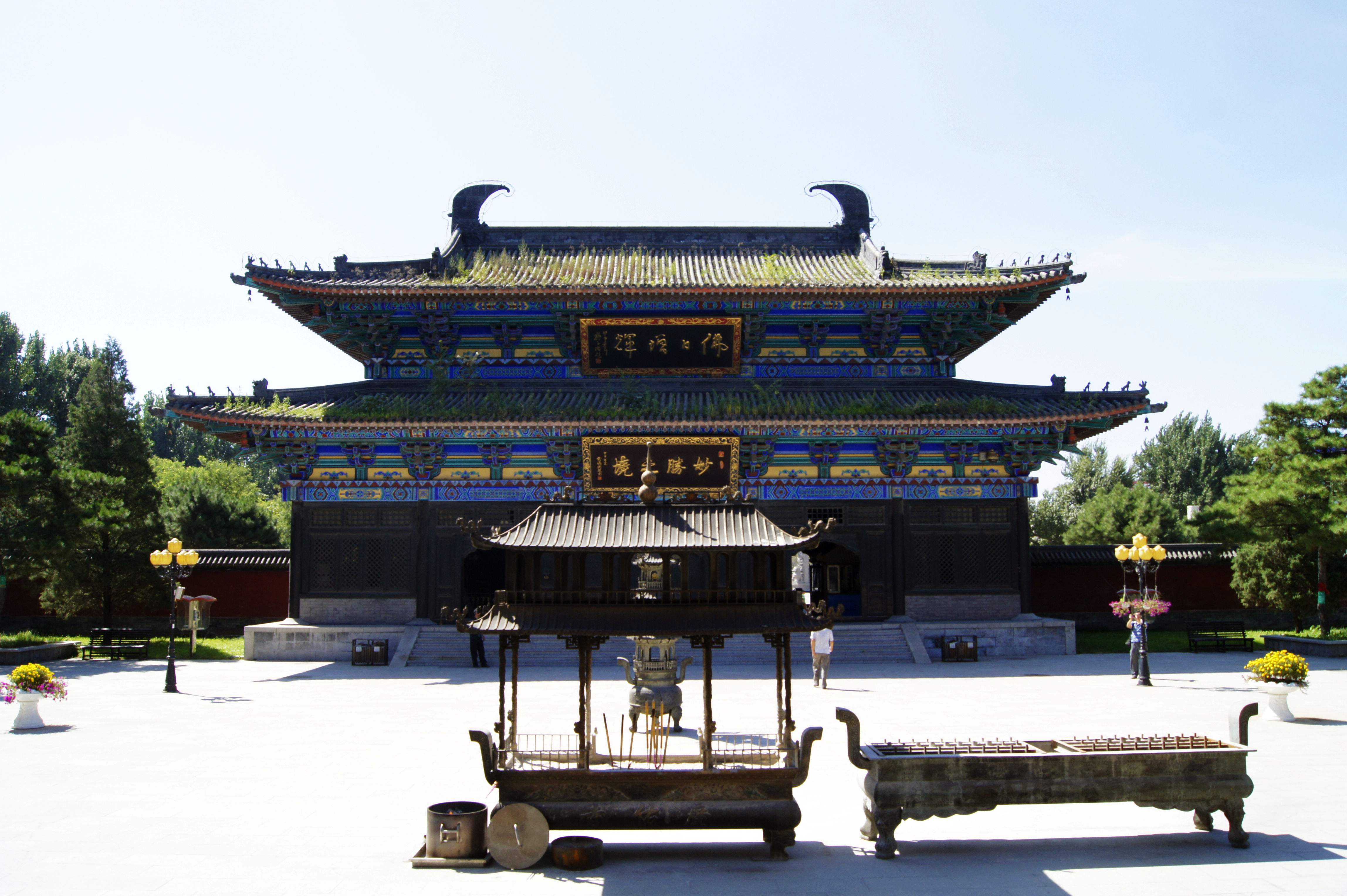 广佑寺罕见真实照片,始建于东汉历史悠久,东北佛教的活动中心