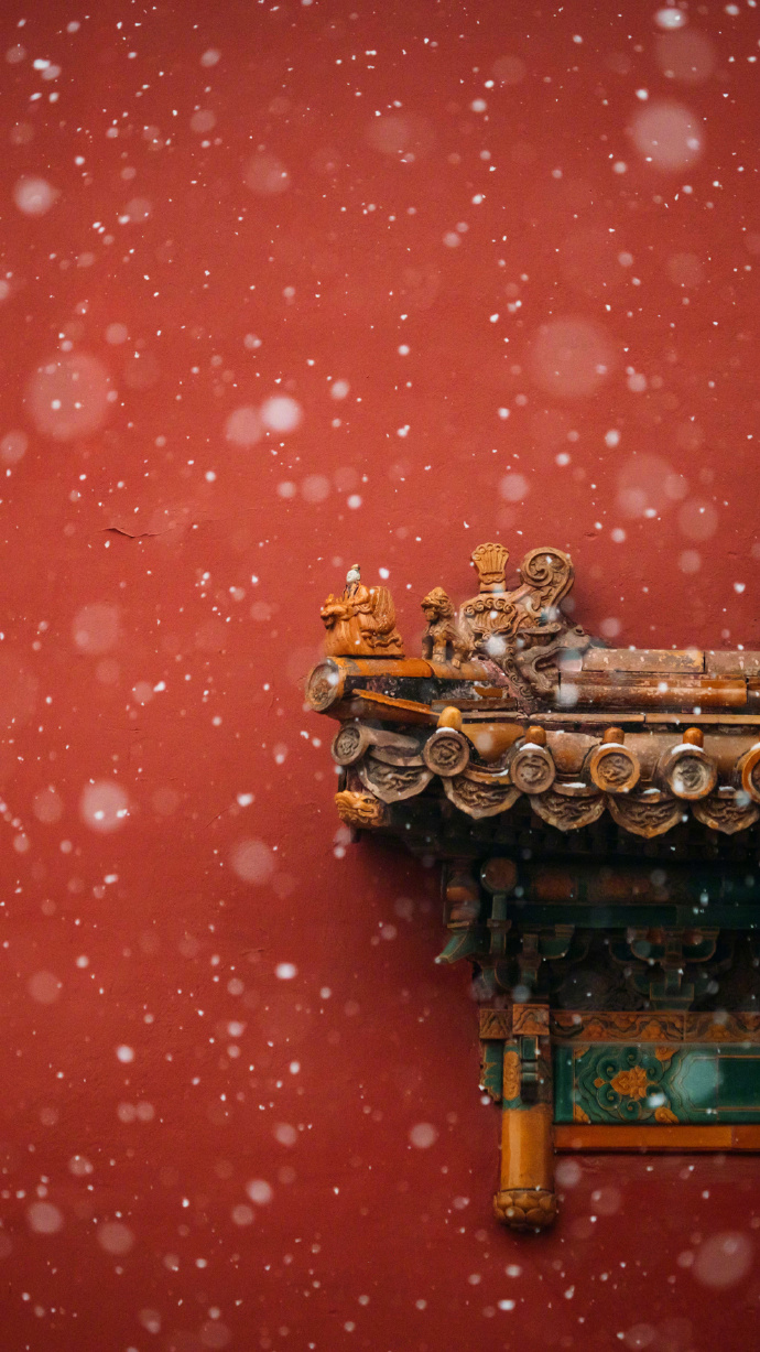 故宫下!雪!啦!一大波高清无水印雪景壁纸等你带走!
