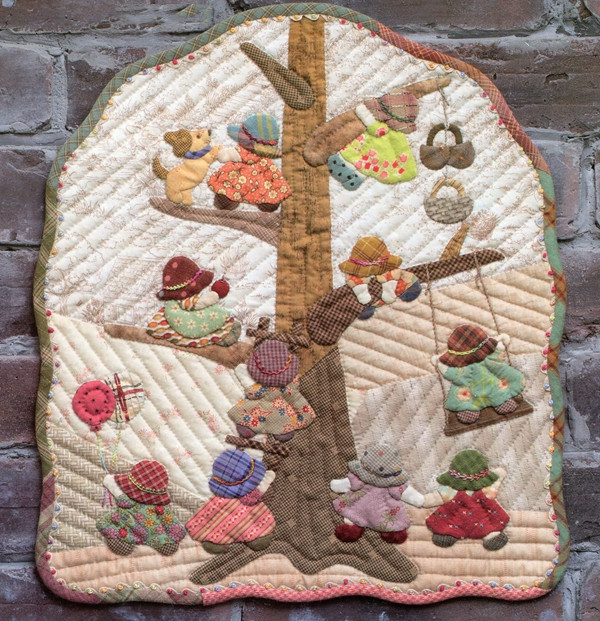 手工布艺:日本拼布大师作品——可爱的苏姑娘