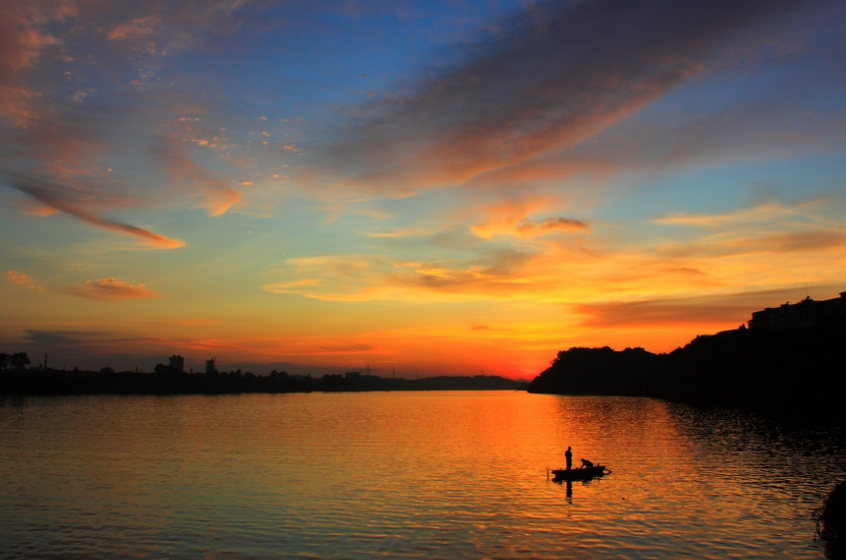 风景图集:湘江风景美图,简直太美了哦!