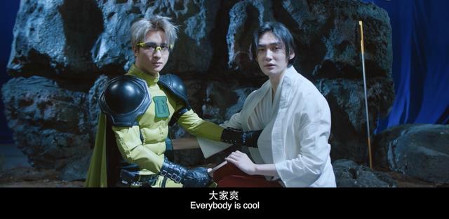 "蜘蛛侠"变"绿豆侠—薛之谦自导自演微电影