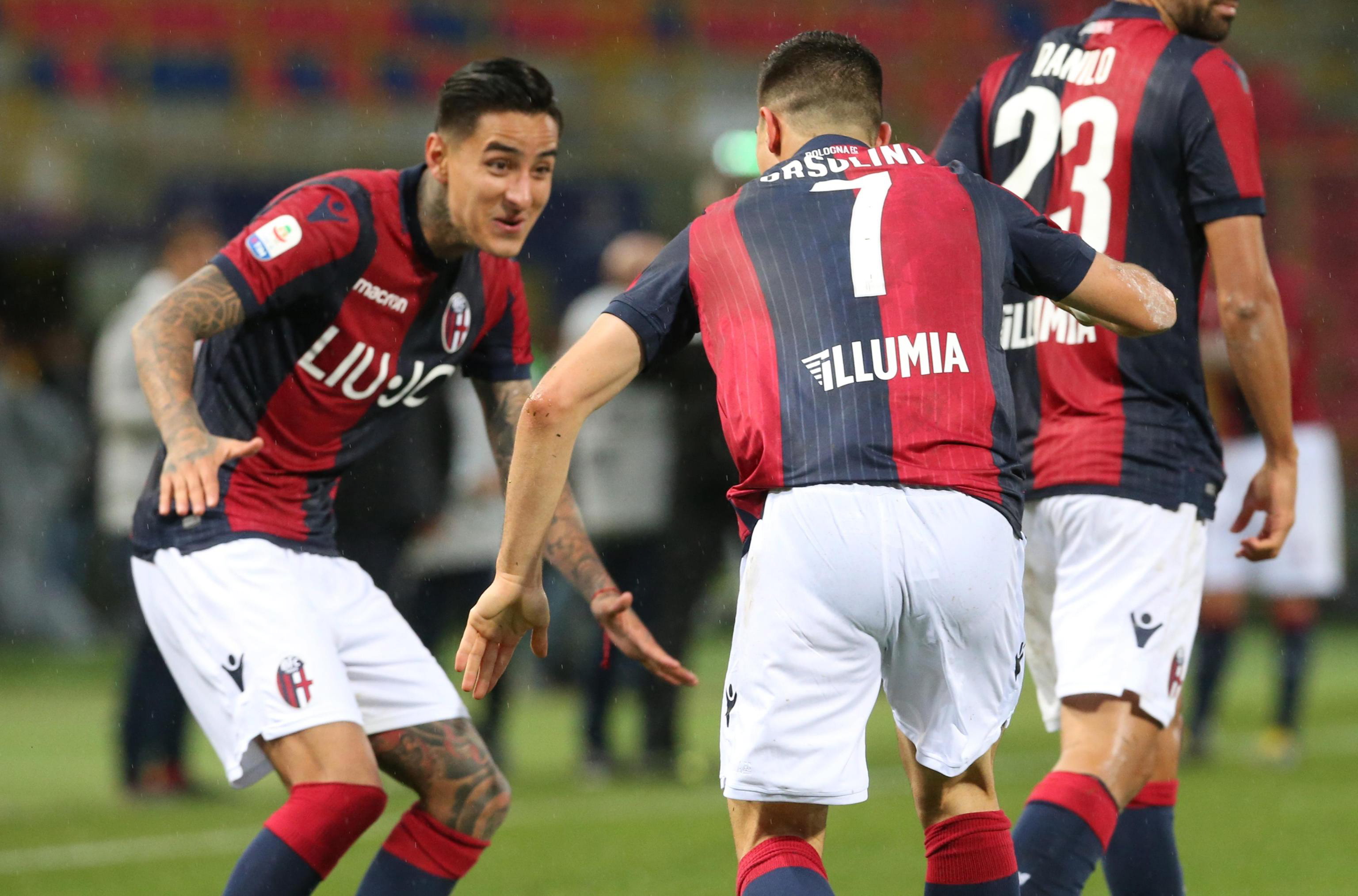 足球——意甲联赛:博洛尼亚胜帕尔马