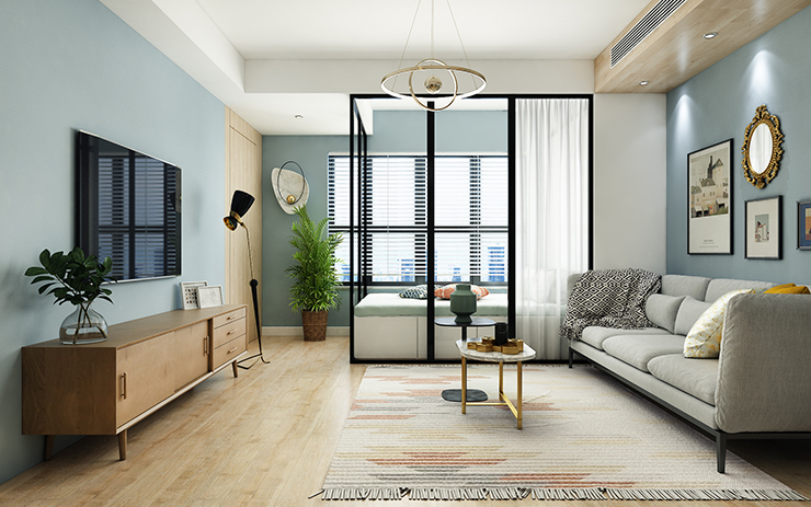 这是我见过最有创意的家,巧妙利用隔断,两房轻松变三房