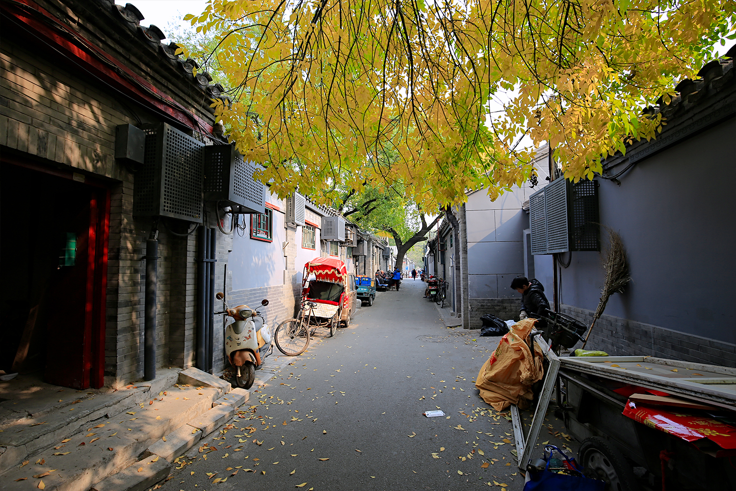 走走停停深秋的老北京胡同还有多少你的回忆
