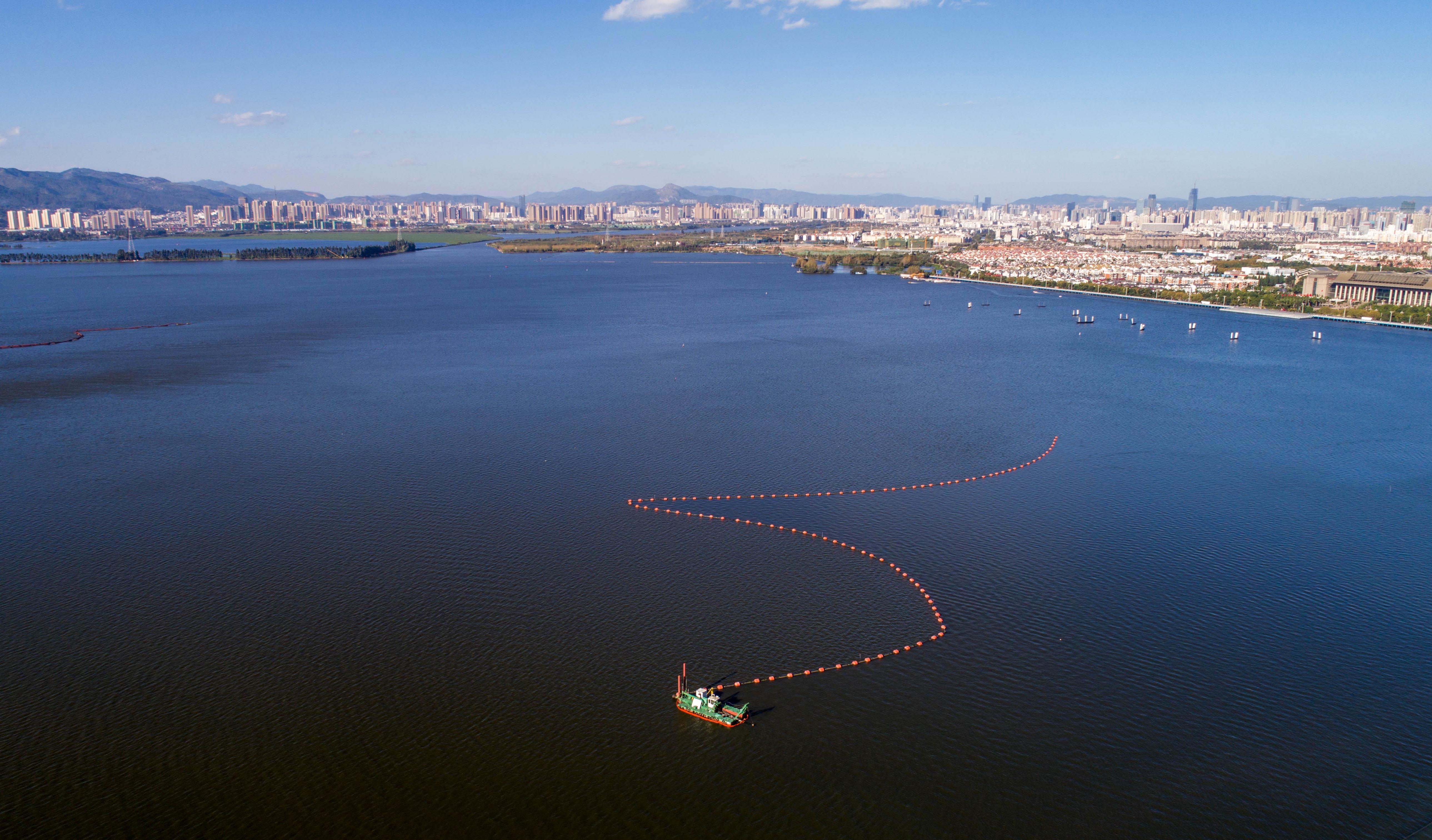 昆明滇池水质持续向好(5)