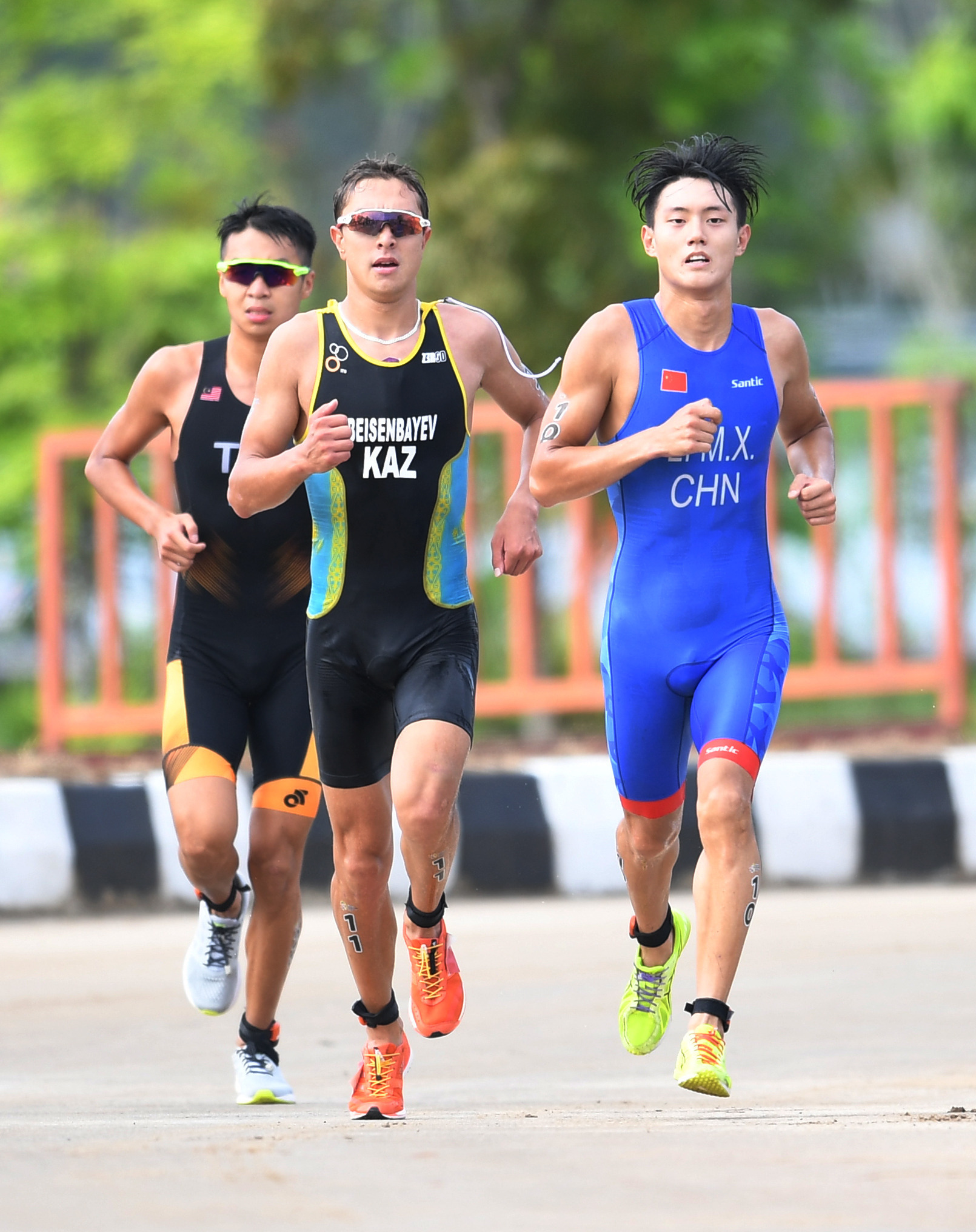 男子铁人三项——中国选手李明旭获季军(6)