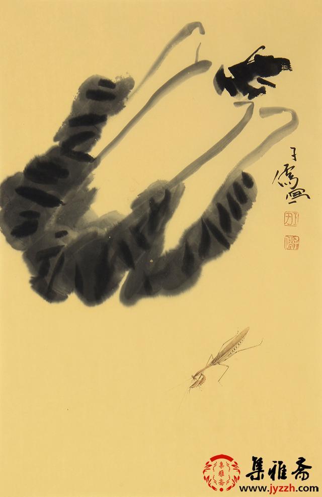 王子儒笔下的草虫真不简单!