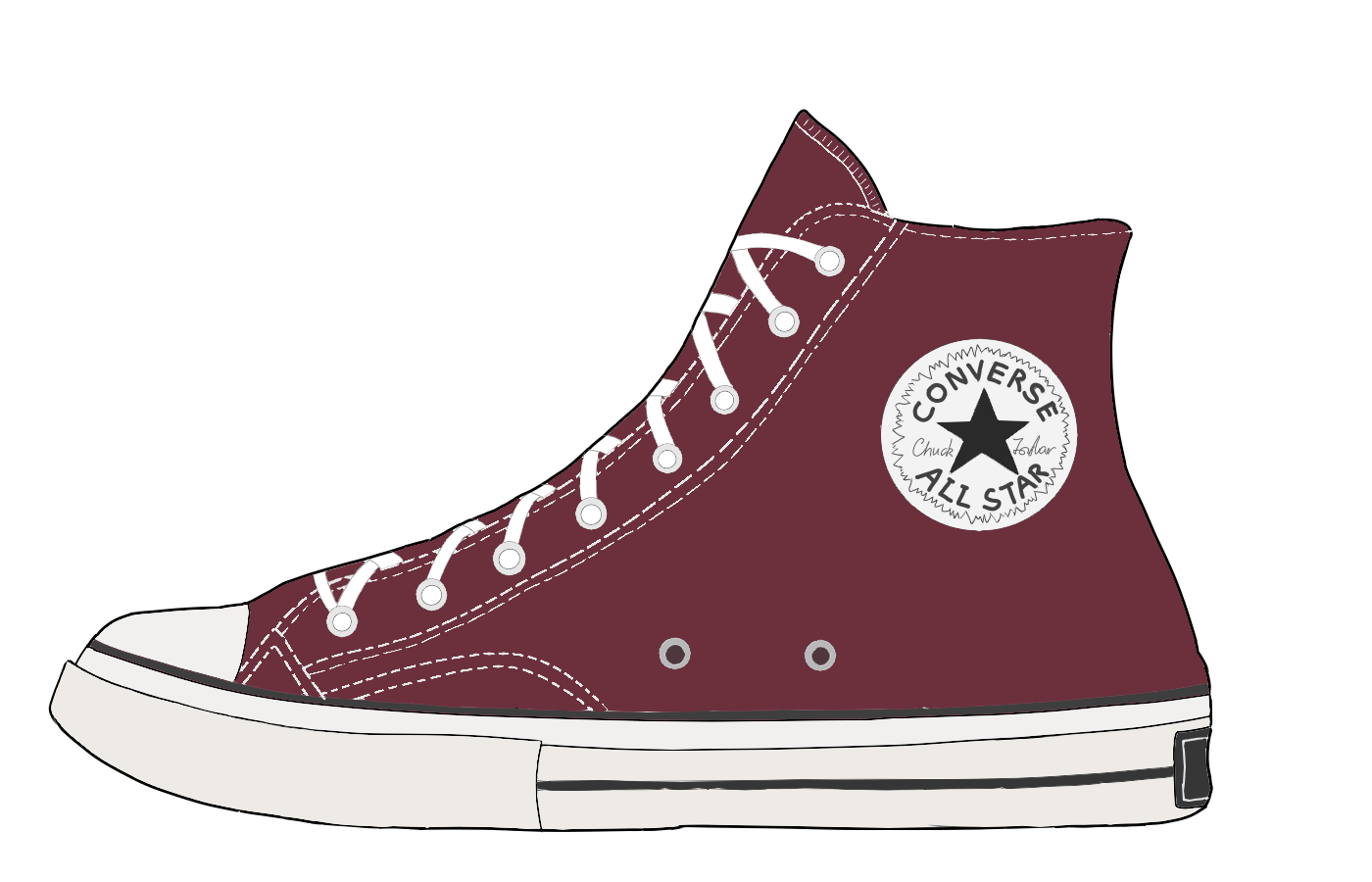 手绘匡威1970s?销售搞限量,画画可以不限量