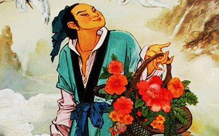 蓝采和是八仙之一,大男人手里提着的花篮是干什么用的