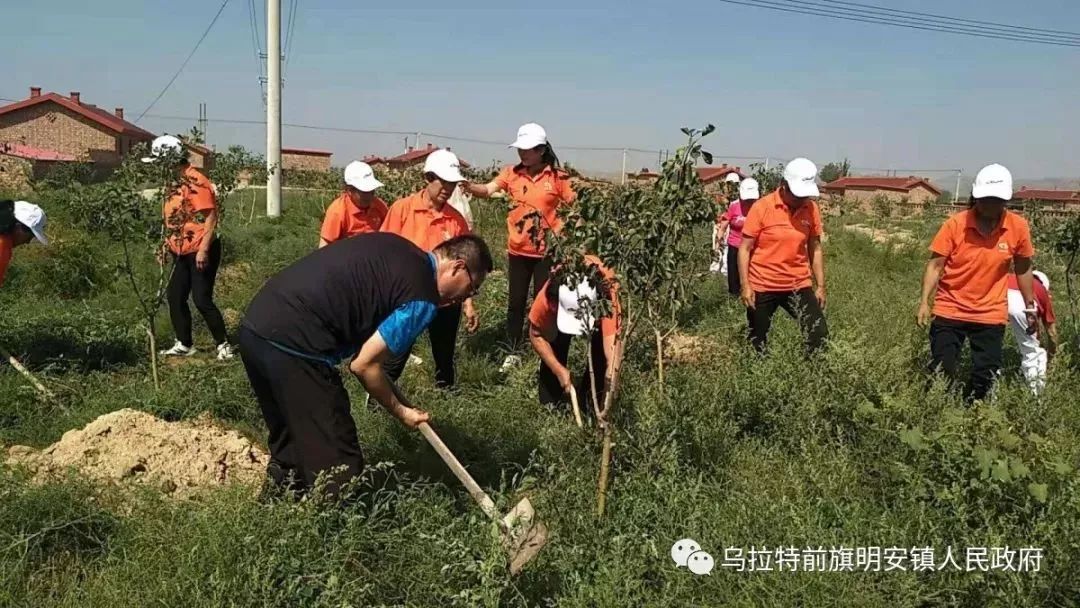 乌拉特前旗明安镇营盘湾村举办第一届村组广场舞比赛