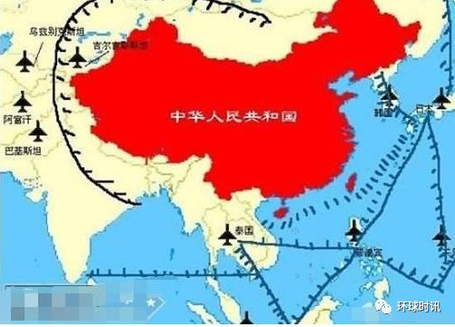 高度警惕!美国已在中国周边成功部署了"c型包围圈"