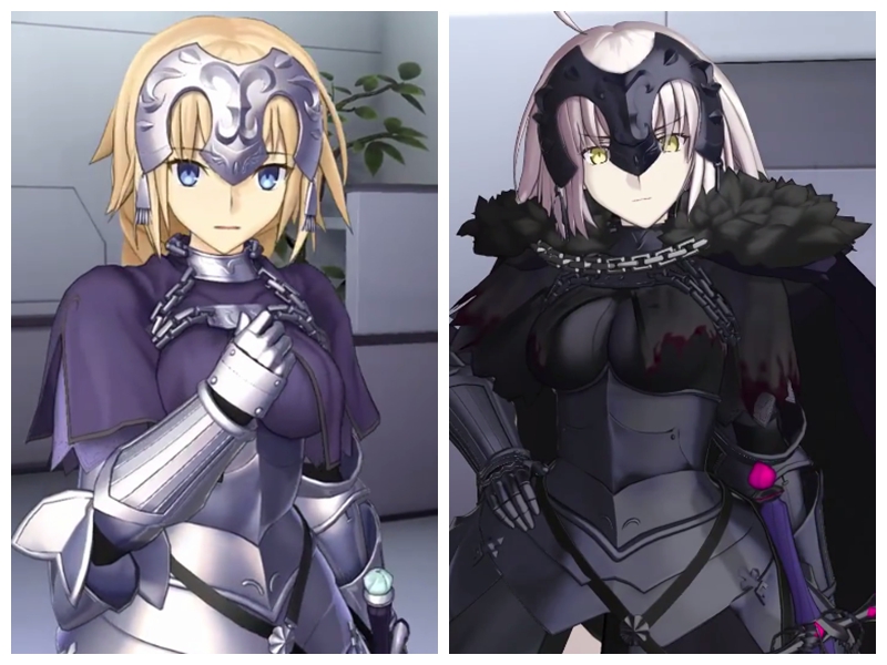 fgo:3d模式下,黑白贞颜值仍旧在线,清姬微笑令人害怕