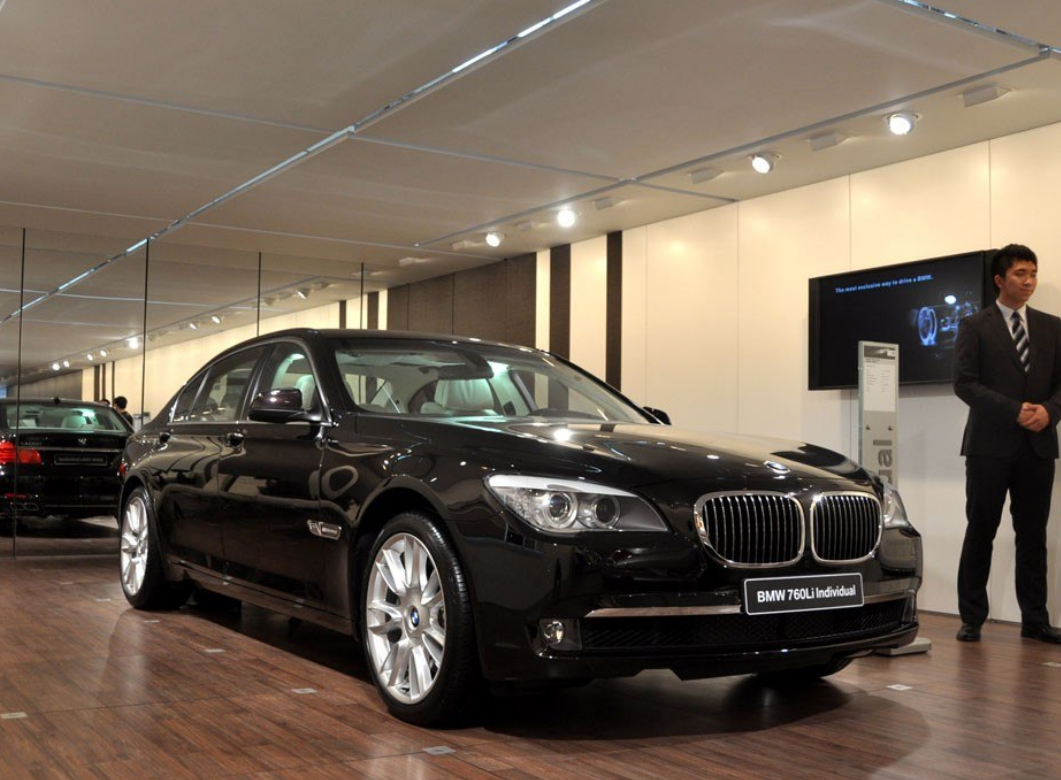 对宝马7系外观的品鉴