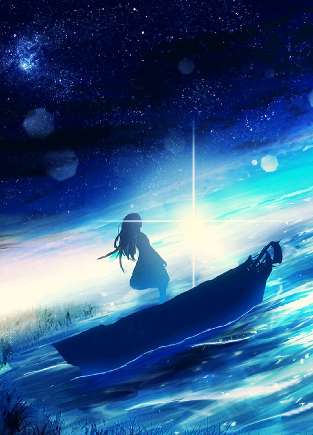 唯美治愈系动漫图集素材