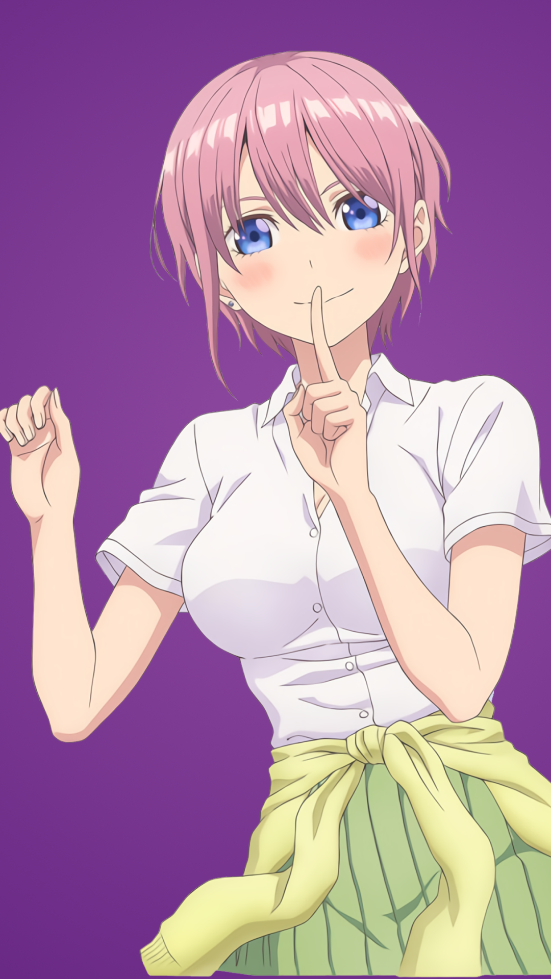 五等分的花嫁女神壁纸,二乃天下第一