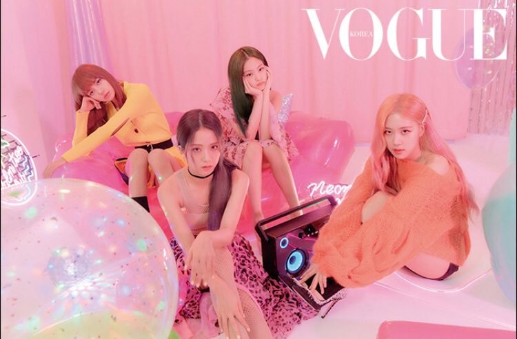 blackpink登上vogue korea7月刊