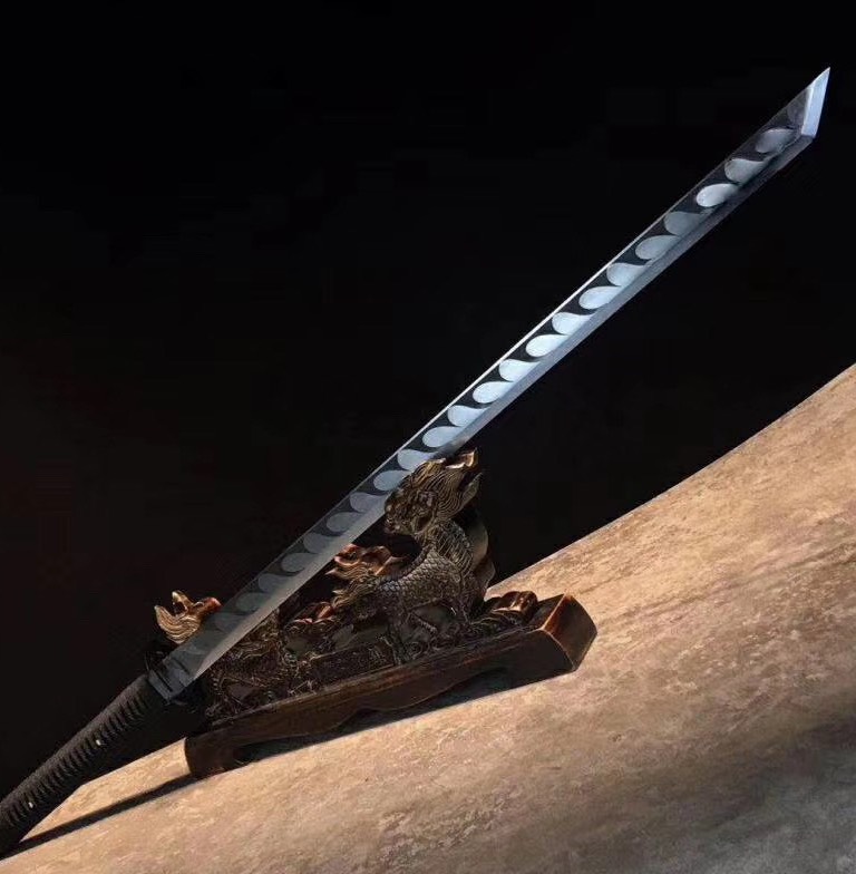 高锰钢烂花宿铁唐刀