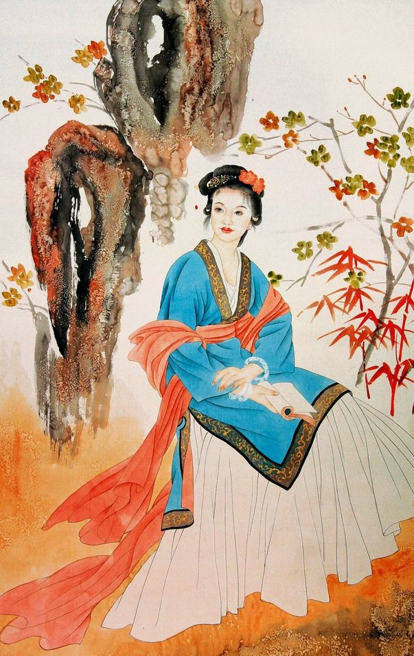 皇宫侍女图片