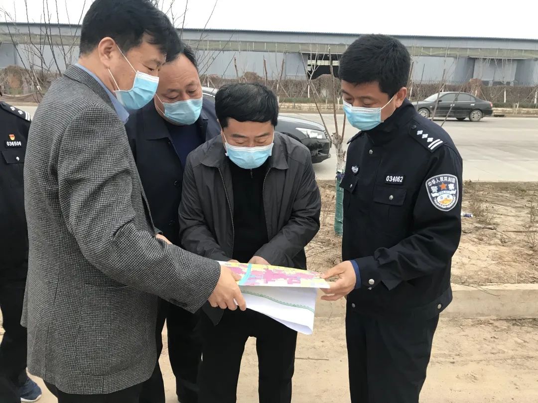邢台市平乡县副县长,公安局长刘金林到河古庙镇调研指导工作