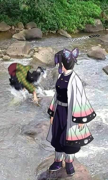 沙雕版鬼灭之刃:义勇猪猪化身熊孩子,祢豆子都看懵了