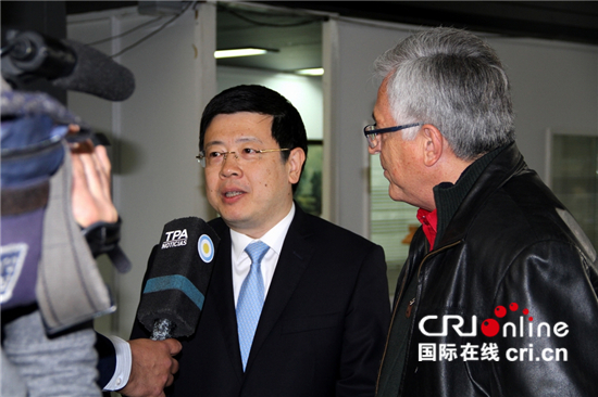 中国驻阿根廷大使鼓励中阿媒体深化合作增进两国民心相通