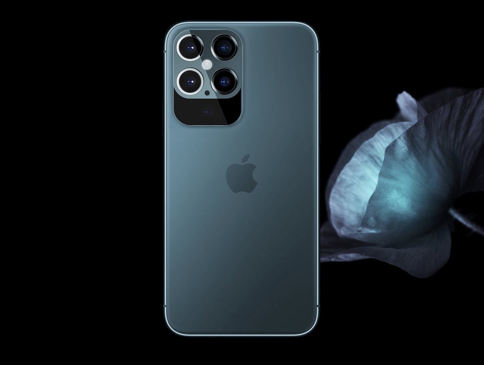 遇见美好# #iphone12刘海更小# iphone12概念图:科技与设计,力量与美