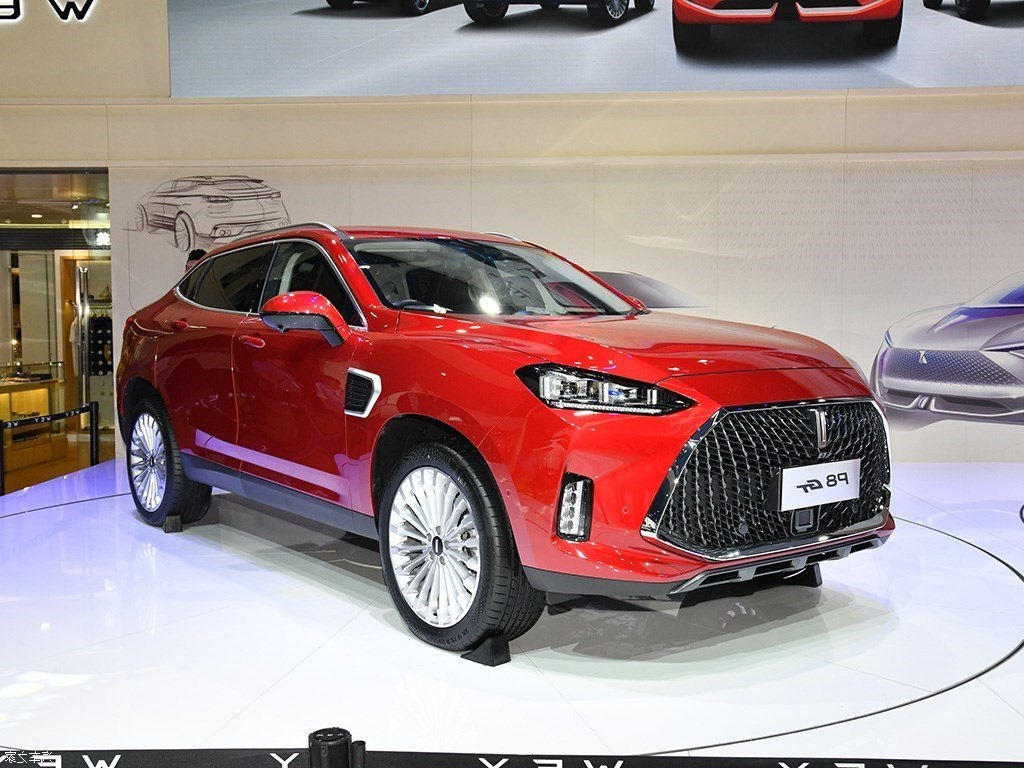 直击2018广州车展:wey新款p8 gt,拥有更霸气的车身