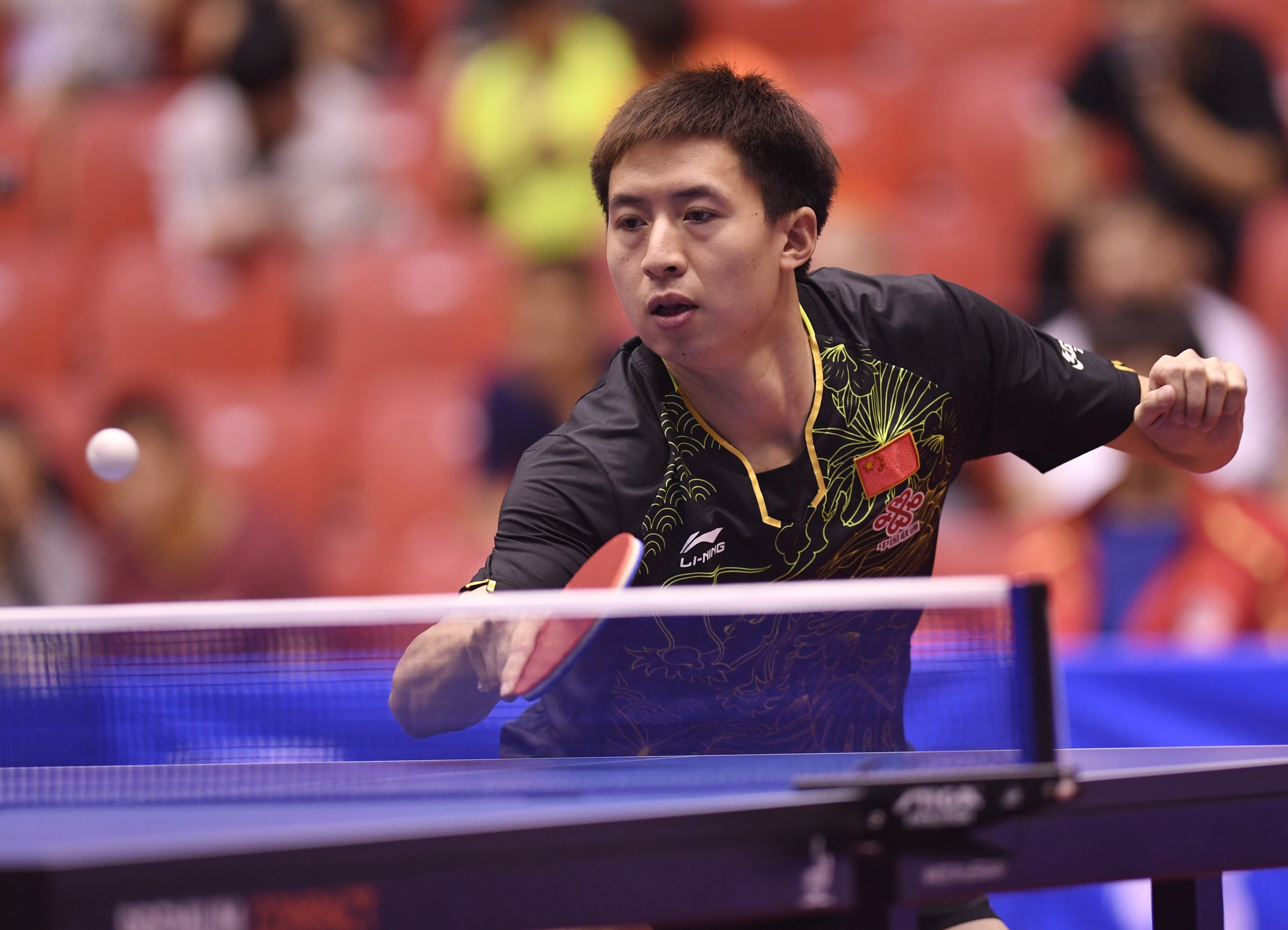 乒乓球——中国队备战亚运会热身赛:男子1团夺冠(3)
