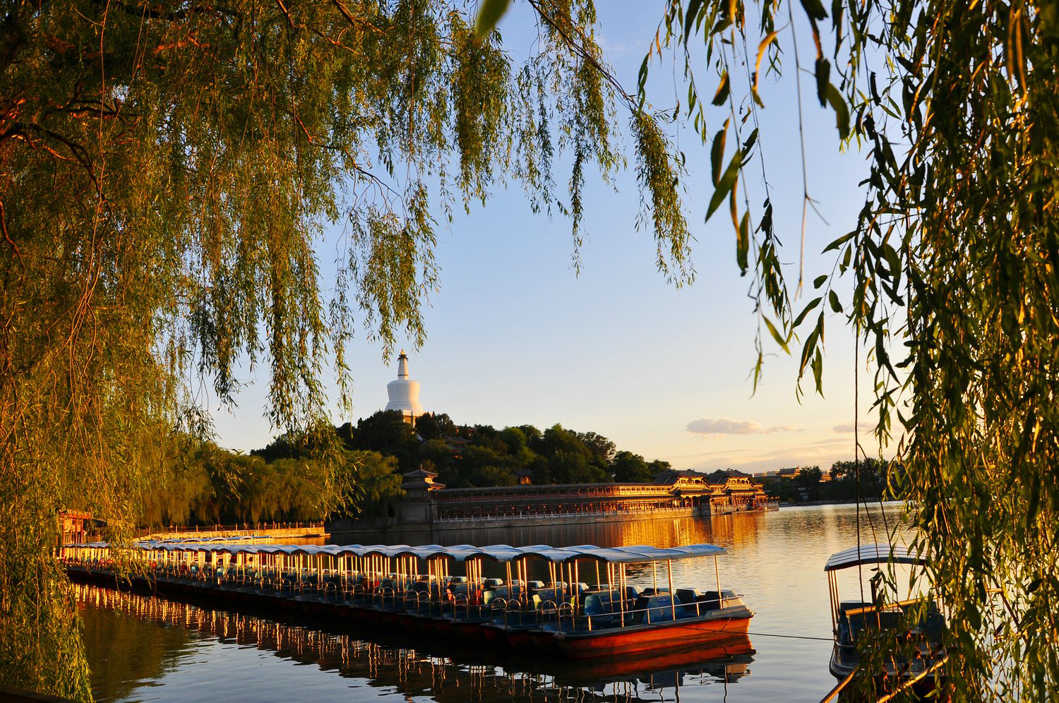 北京北海公園風景實拍