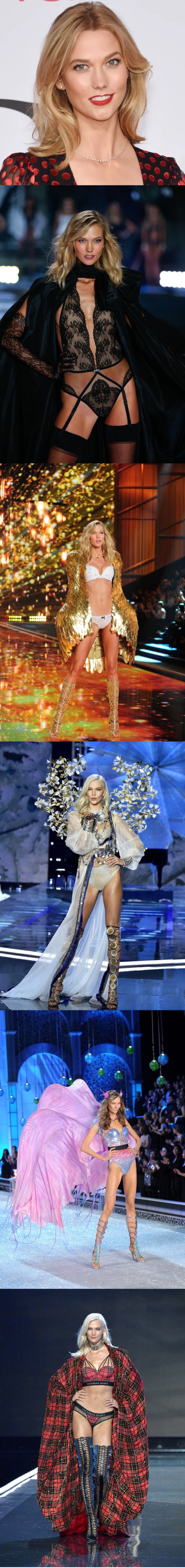 维密超模karlie kloss白色西服配牛仔裤,果然气质不凡!