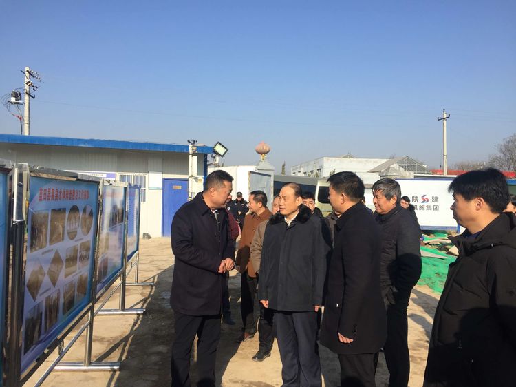 市政府副市长强晓安检查蓝田县黑臭水体排查整治工作