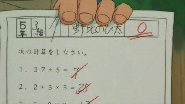 哆啦a梦:大雄为什么总是考0分?看完他的试卷你就明白了